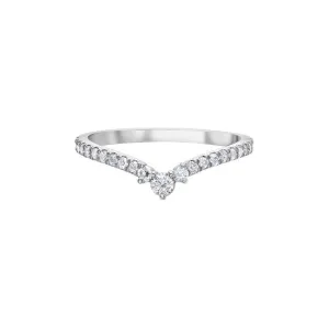 10K White Gold (0.33ct) Diamond Universal Band