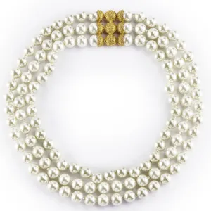 10MM Triple Row Kiska Pearl 16" | Erwin Pearl