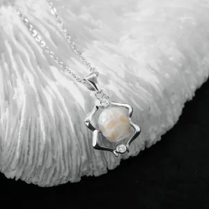 12 Zodiac Signs Astrology Pearl Skull Gemini Necklace