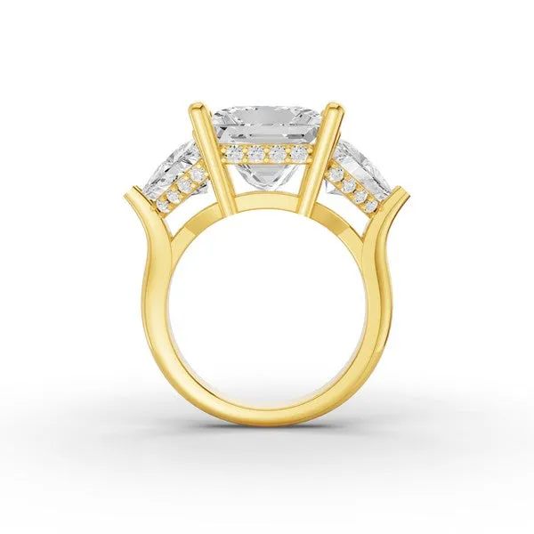 14K Yellow Gold Diamond Ring