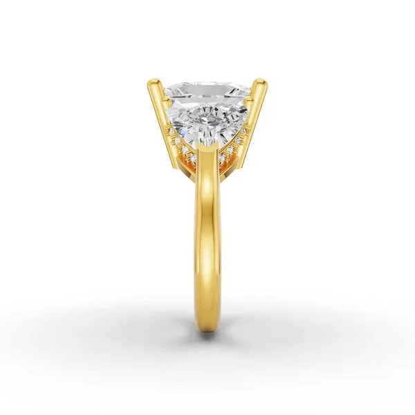 14K Yellow Gold Diamond Ring