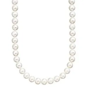 14kt White Gold 7-7.5MM Pearl Strand