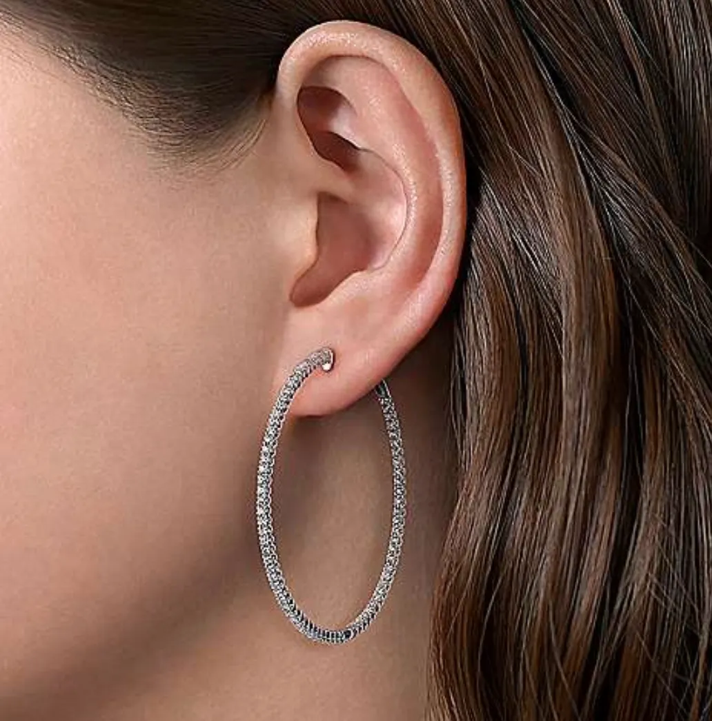 14KW Gold Diamond Earrings