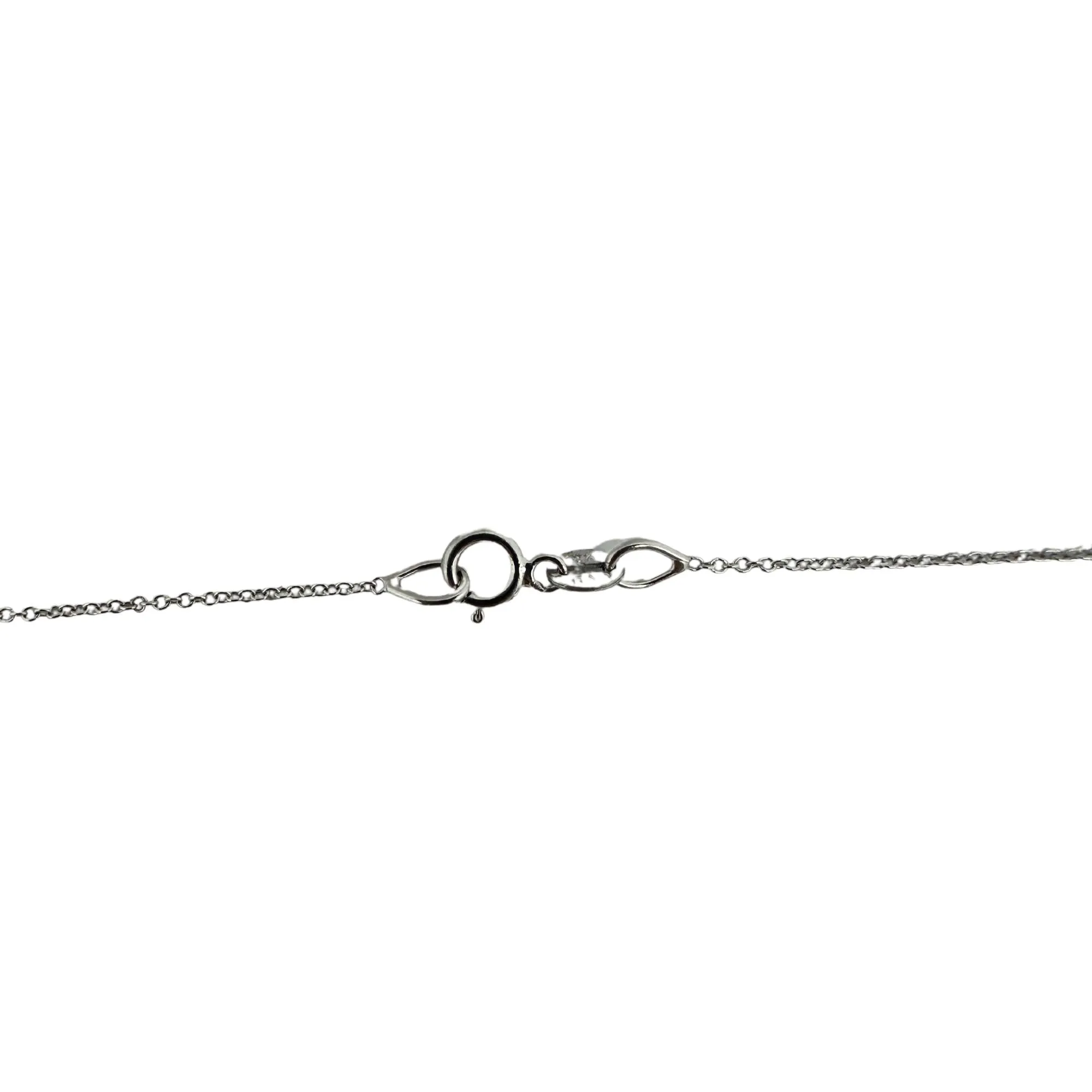 18k Diamond and Pink Sapphire Necklace