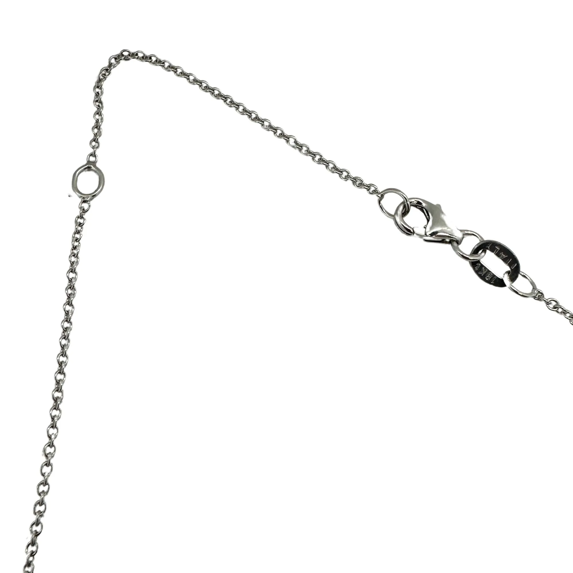 18k Diamond and Pink Sapphire Shaker Locket Pendant Necklace
