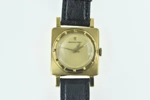 18K Universal Geneve Squared Vintage Men's Watch