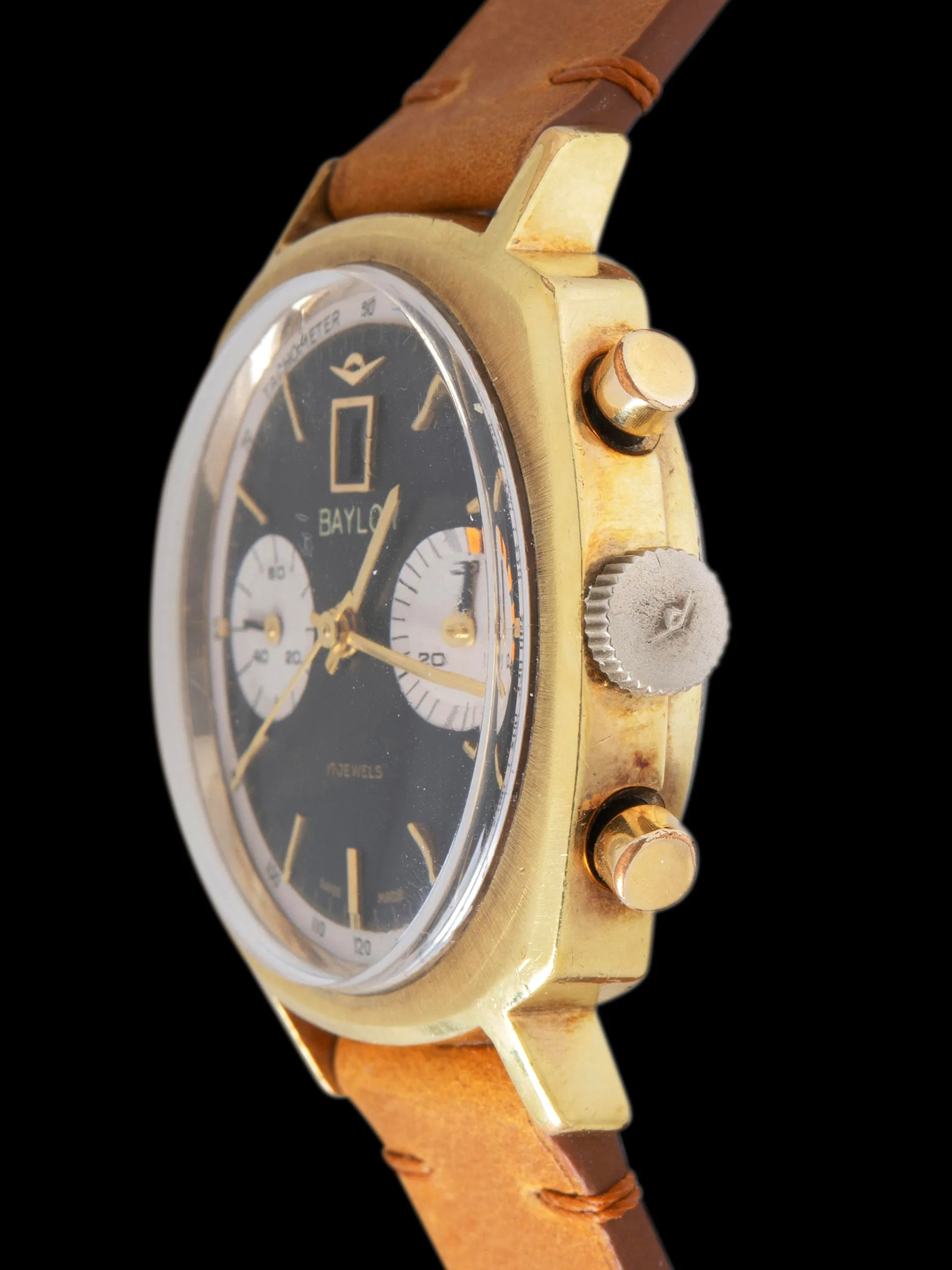 1970s Baylor "Camaro" Chronograph 'Landeron Cal. 187'