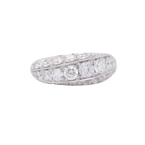 2.51 Carat Diamond Ring in 14k White Gold