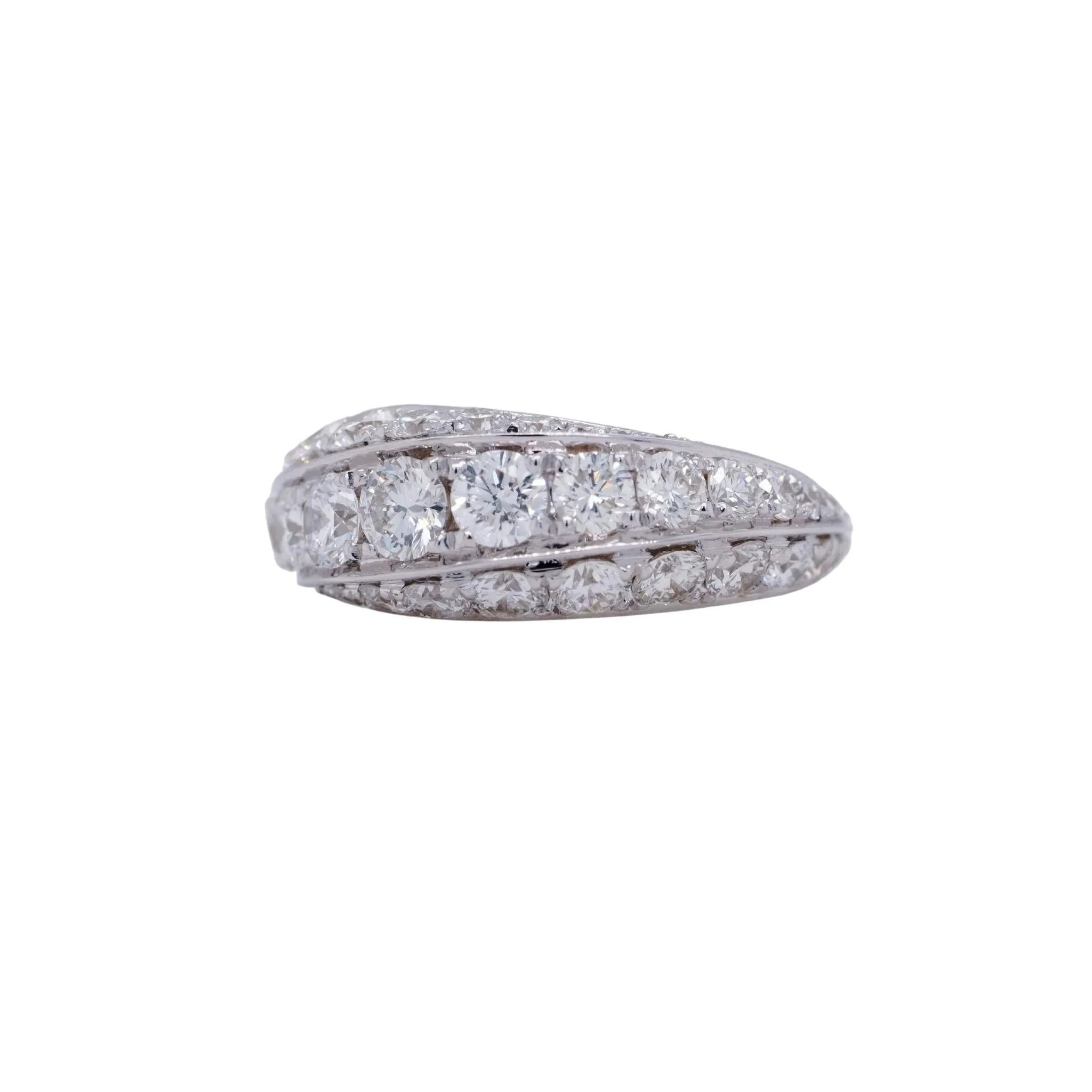 2.51 Carat Diamond Ring in 14k White Gold