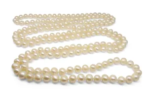 2.5x Opera Length Pearl Necklace, 80 Inch / 200cm