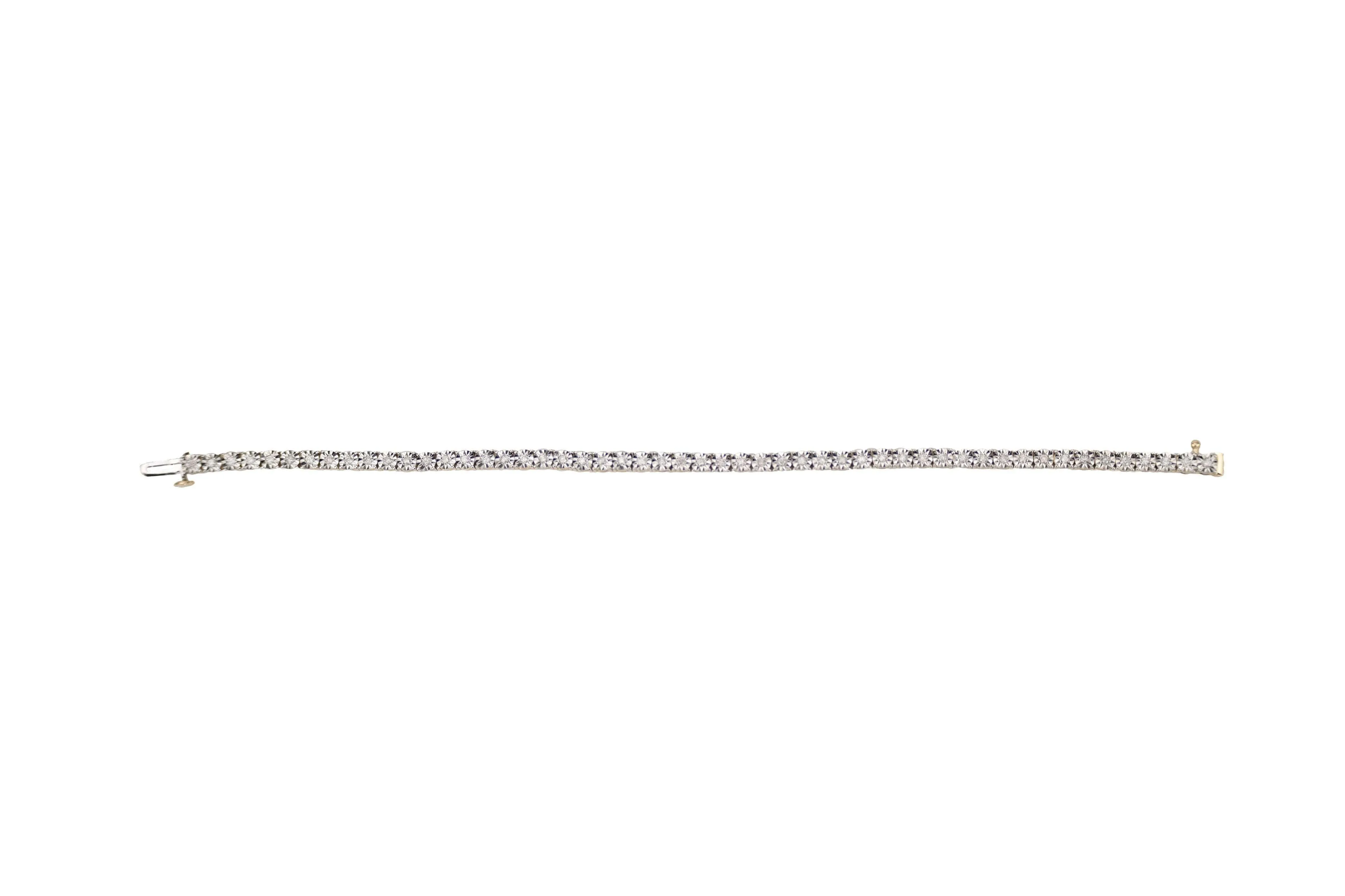 7" Diamond Bracelet