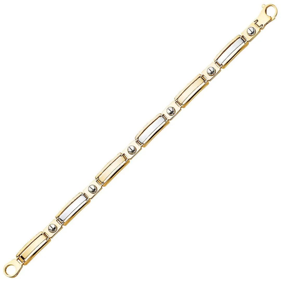 8.25" Gold Clasp Bracelet