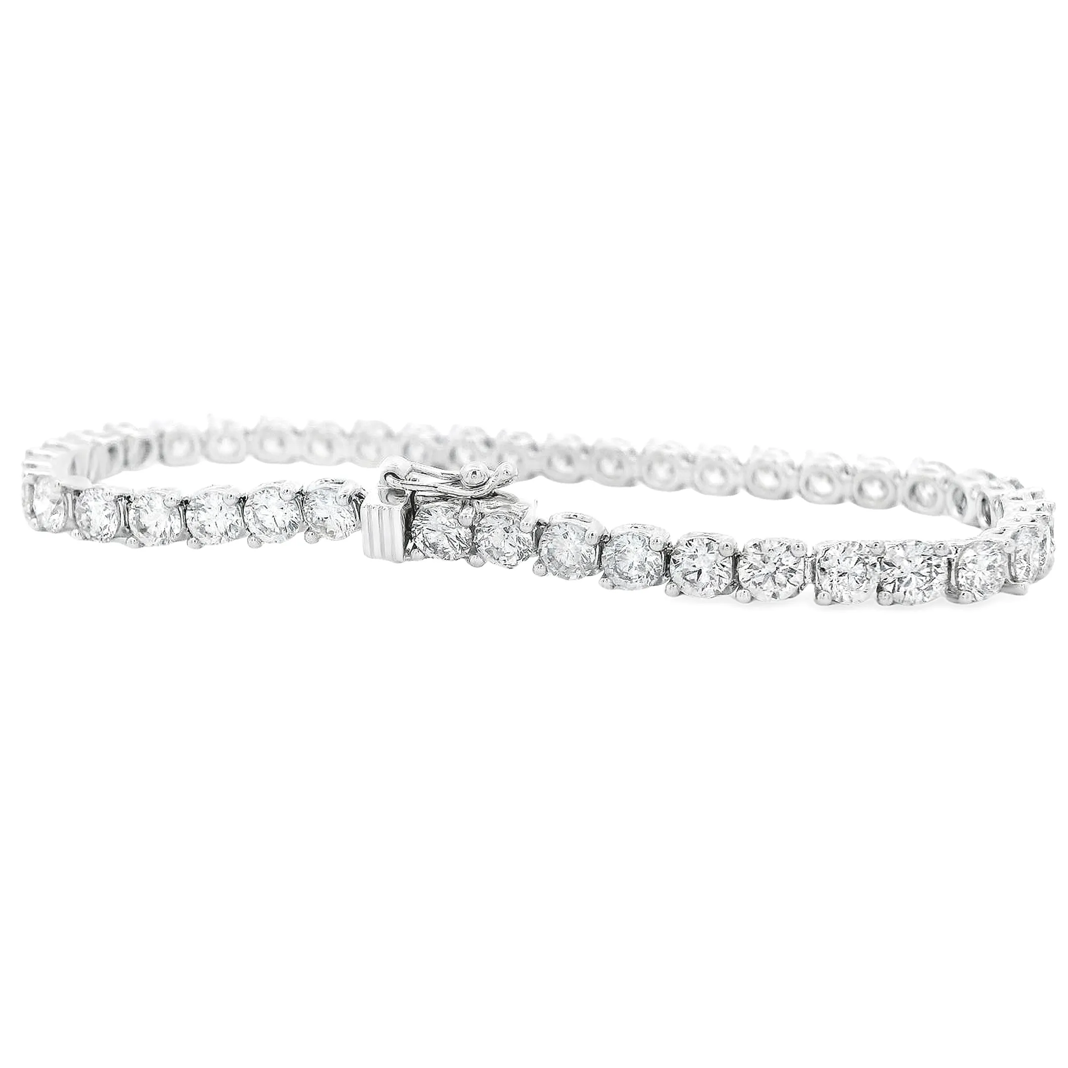 9.00ct Platinum Diamond Bracelet