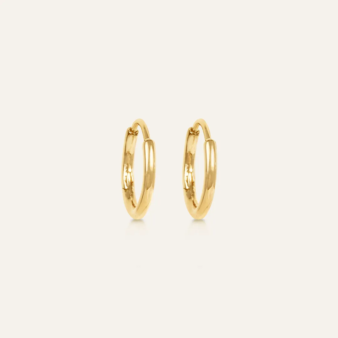 9ct Gold Ruby Gem Drops  (set of 2)