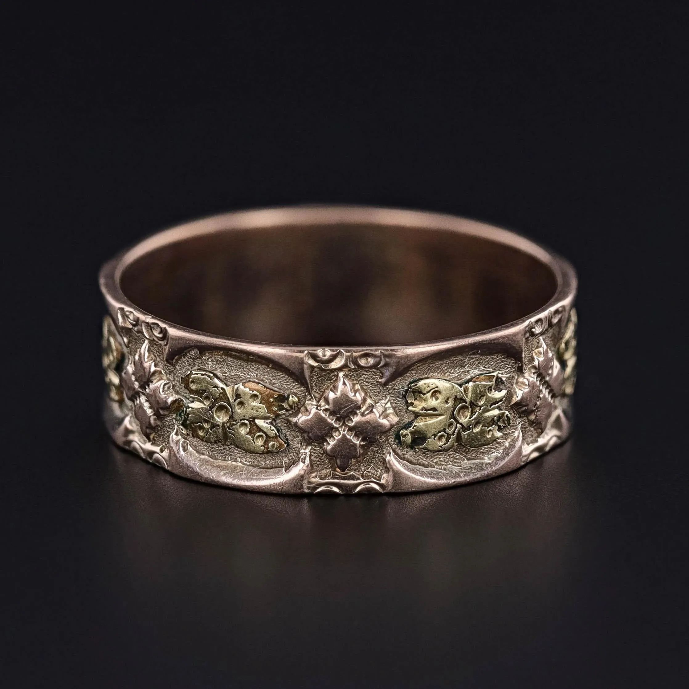 Antique Cigar Band of 9ct Gold