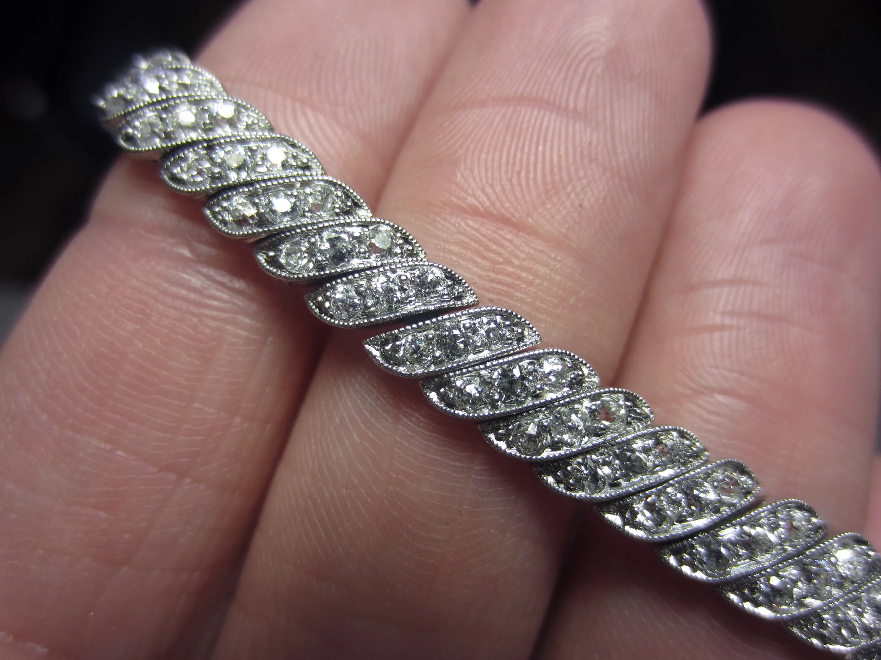 Art Deco Diamond Bracelet