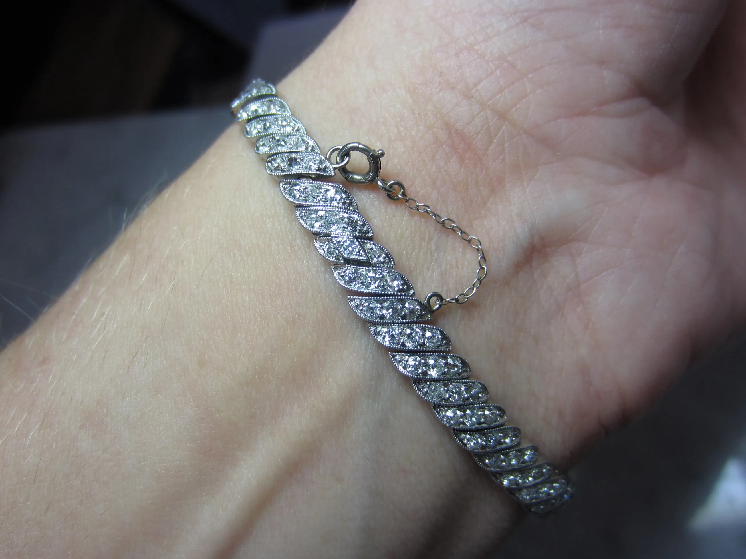 Art Deco Diamond Bracelet