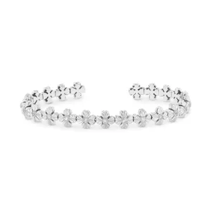Best & Co. Flexible Clover Cuff (Platinum)