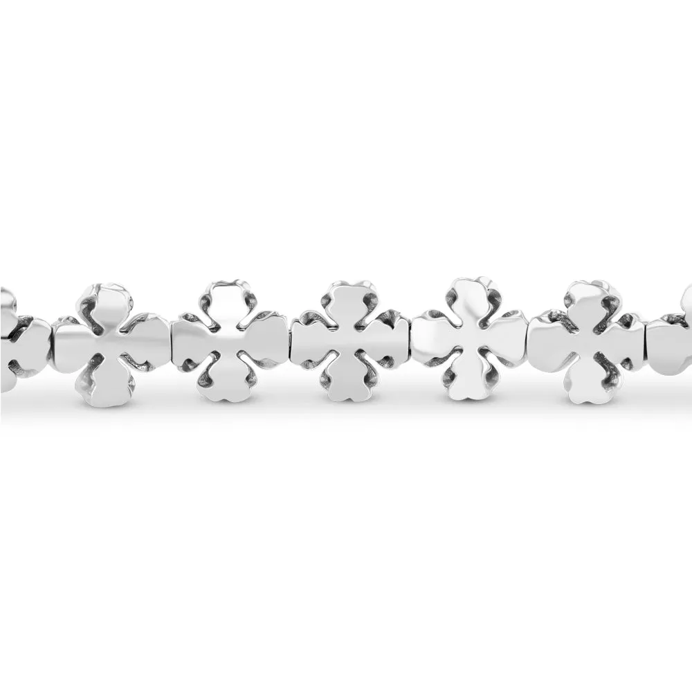 Best & Co. Flexible Clover Cuff (Platinum)