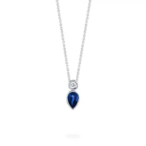 Birks Splash Diamond and Sapphire Necklace