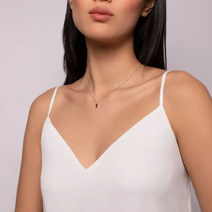Birks Splash Diamond and Sapphire Necklace