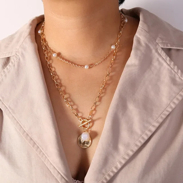 Bohemian Multi Layer Long Necklace