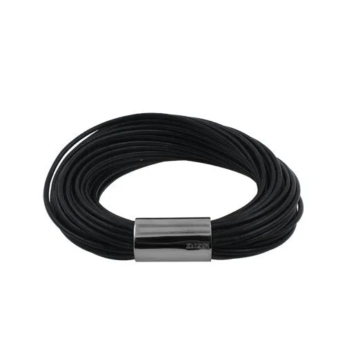 Bracelet (1.5mm) Shade-Black Leather