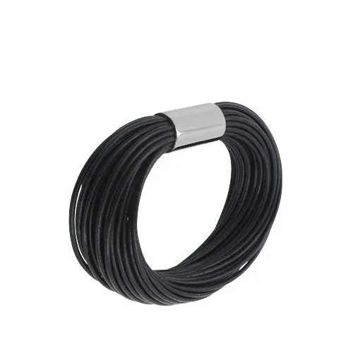 Bracelet (1.5mm) Shade-Black Leather