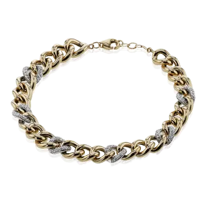 Bracelet in 18k Gold with Diamonds