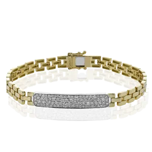 Bracelet in 18k Gold with Diamonds