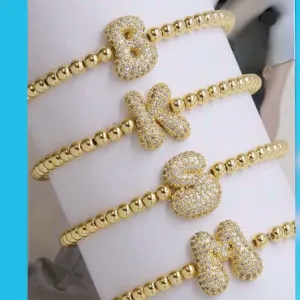 BUBBLE BLING BRACELETS (gold)