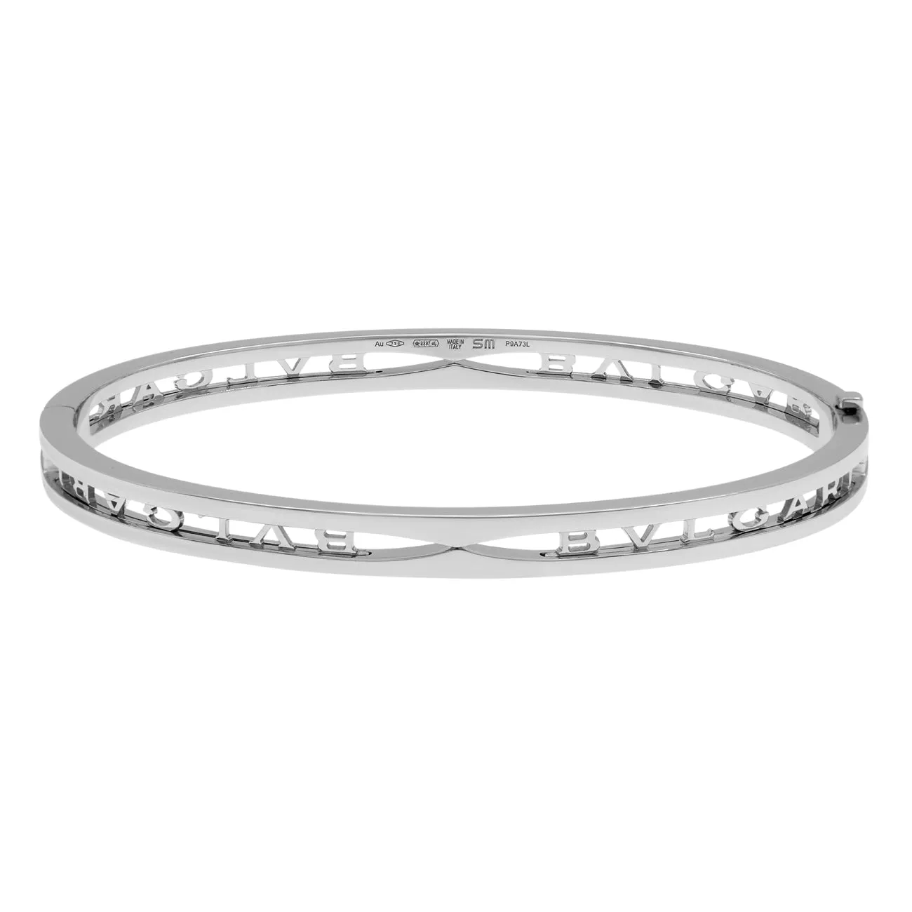 Bulgari 18K White Gold B.zero1 Bracelet
