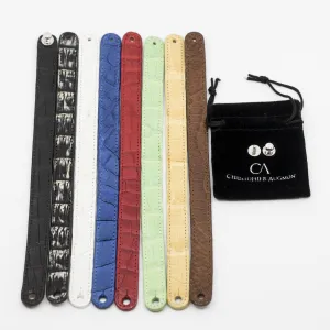 CA Christopher Augmon  Alligator Cigar Custom Bracelets