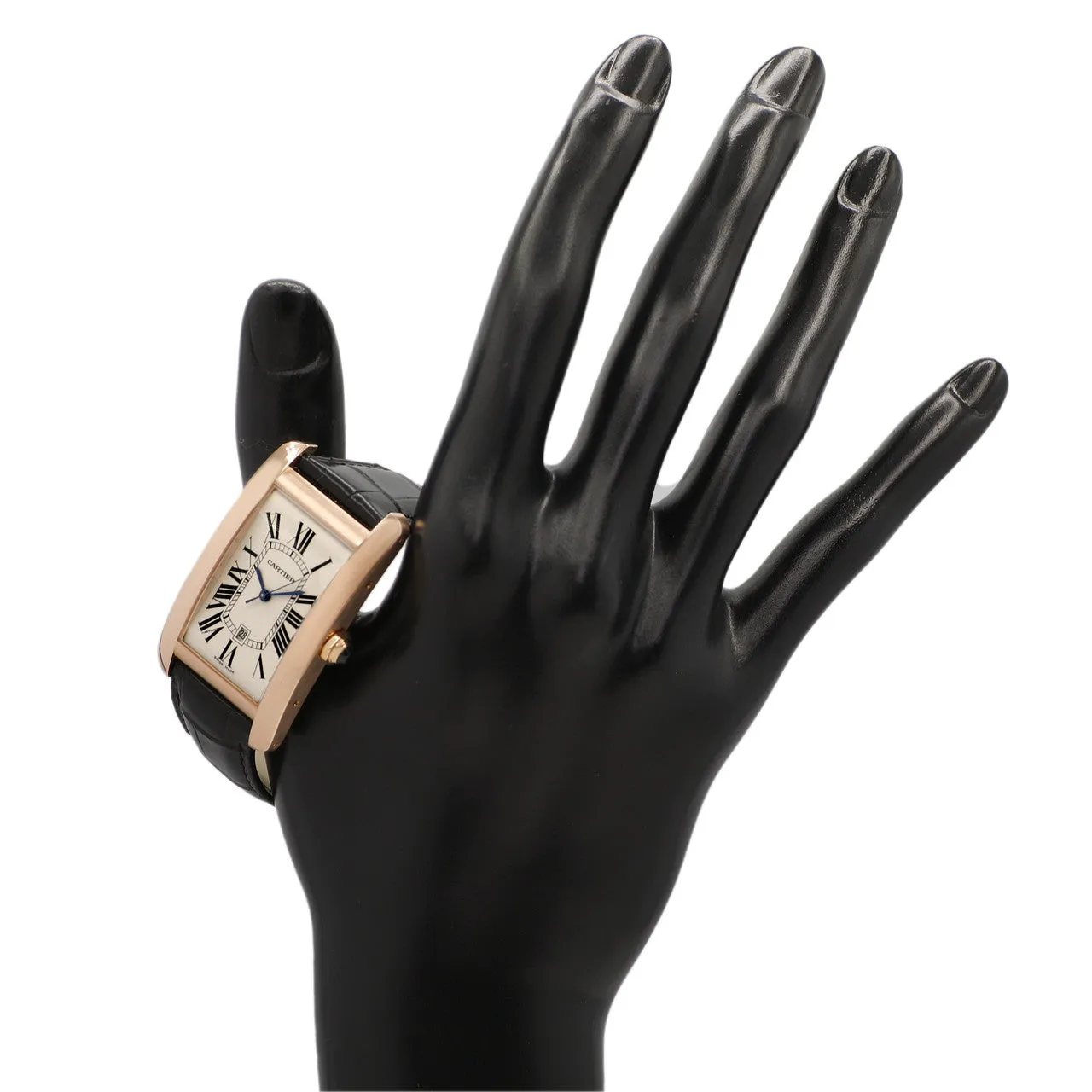 Cartier 18K Rose Gold Large Tank Americaine  W2609156