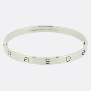 Cartier LOVE Bangle Size 19
