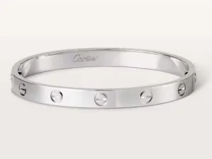 Cartier Love Bracelet 18K White Gold Size 20