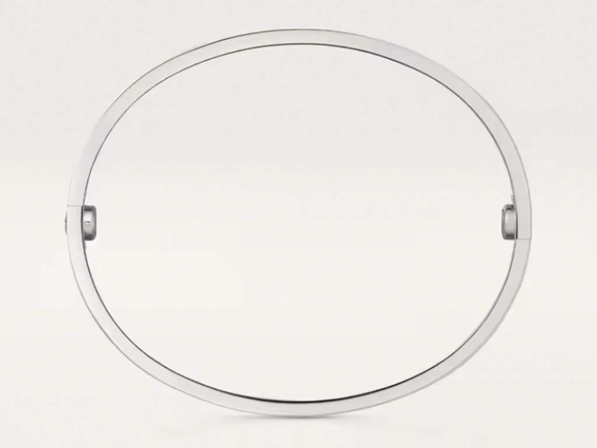 Cartier Love Bracelet 18K White Gold Size 20