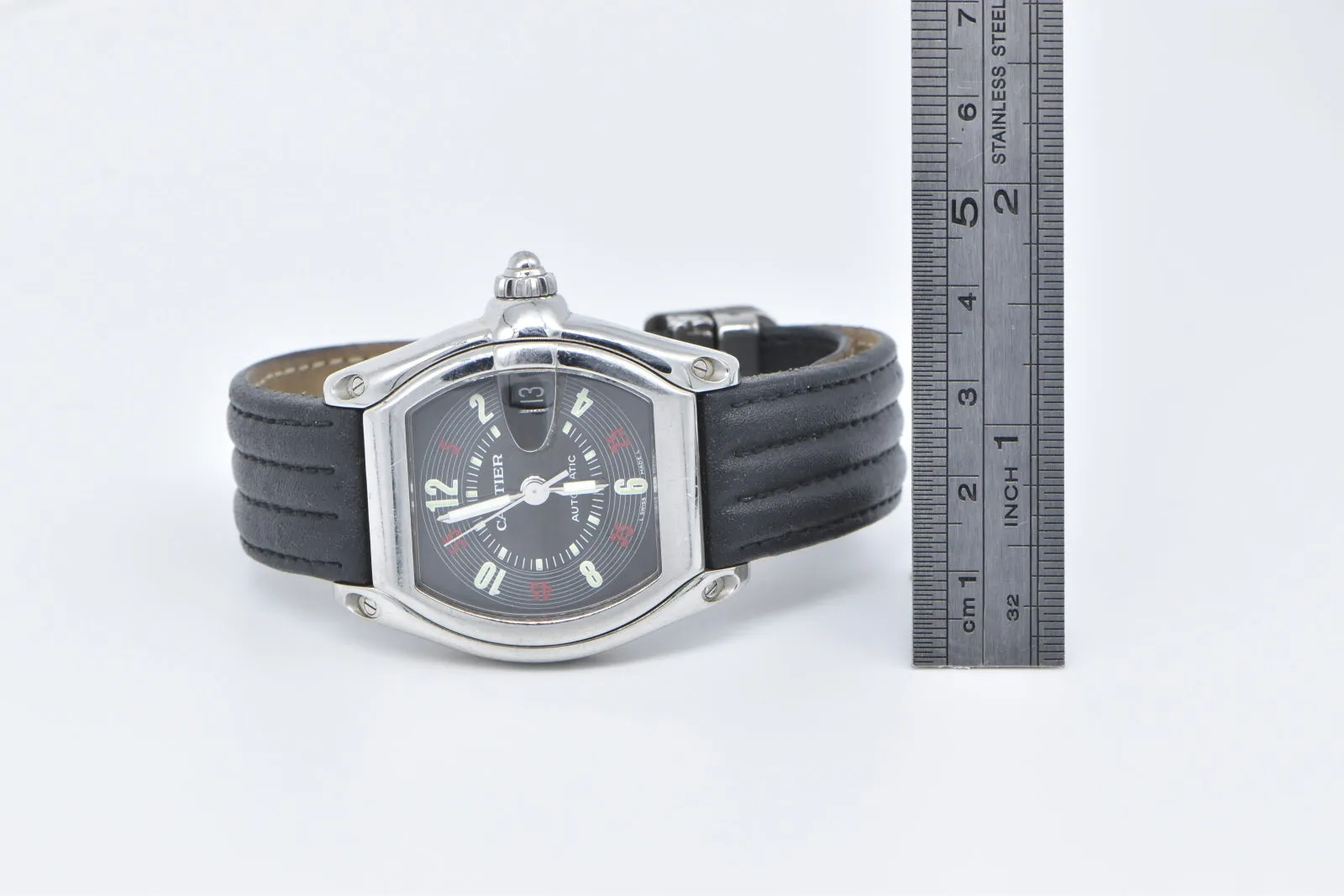 Cartier Stainless 37mm Roadster Las Vegas 2510 Automatic Men's Watch