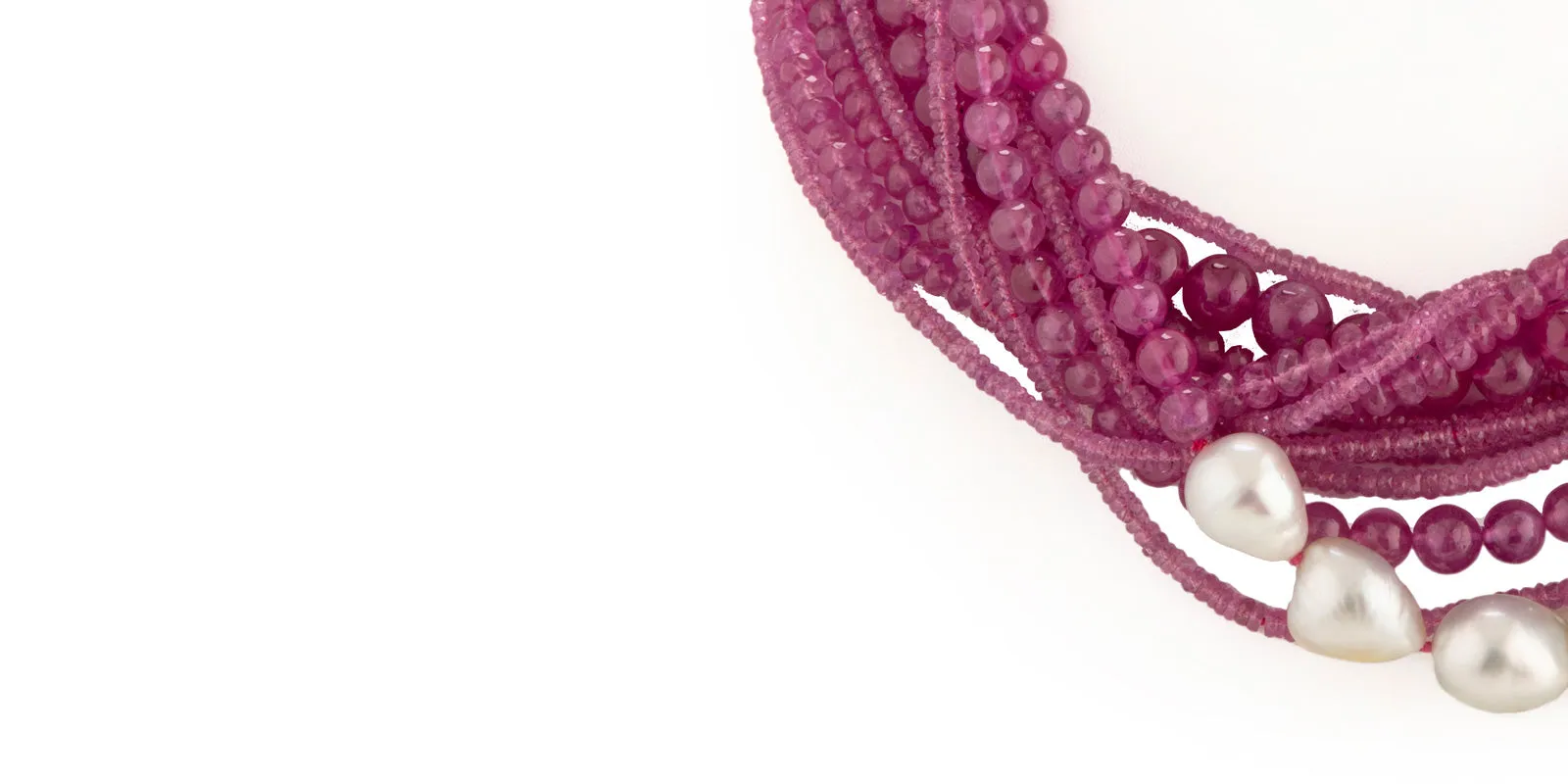 CASCADE VI sapphire necklace