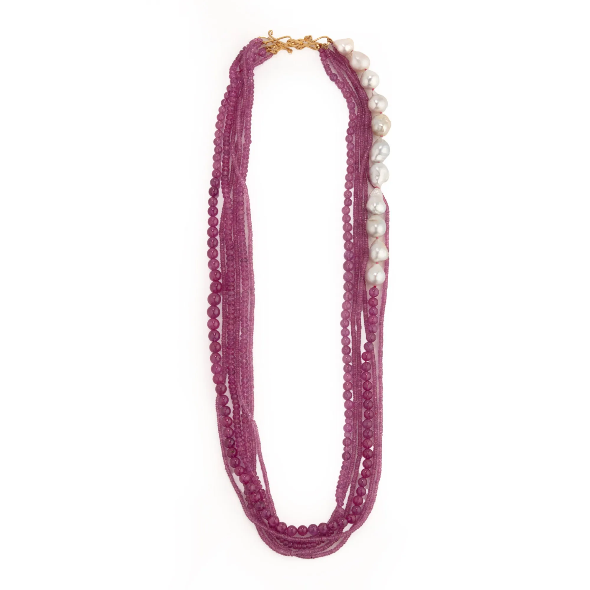 CASCADE VI sapphire necklace