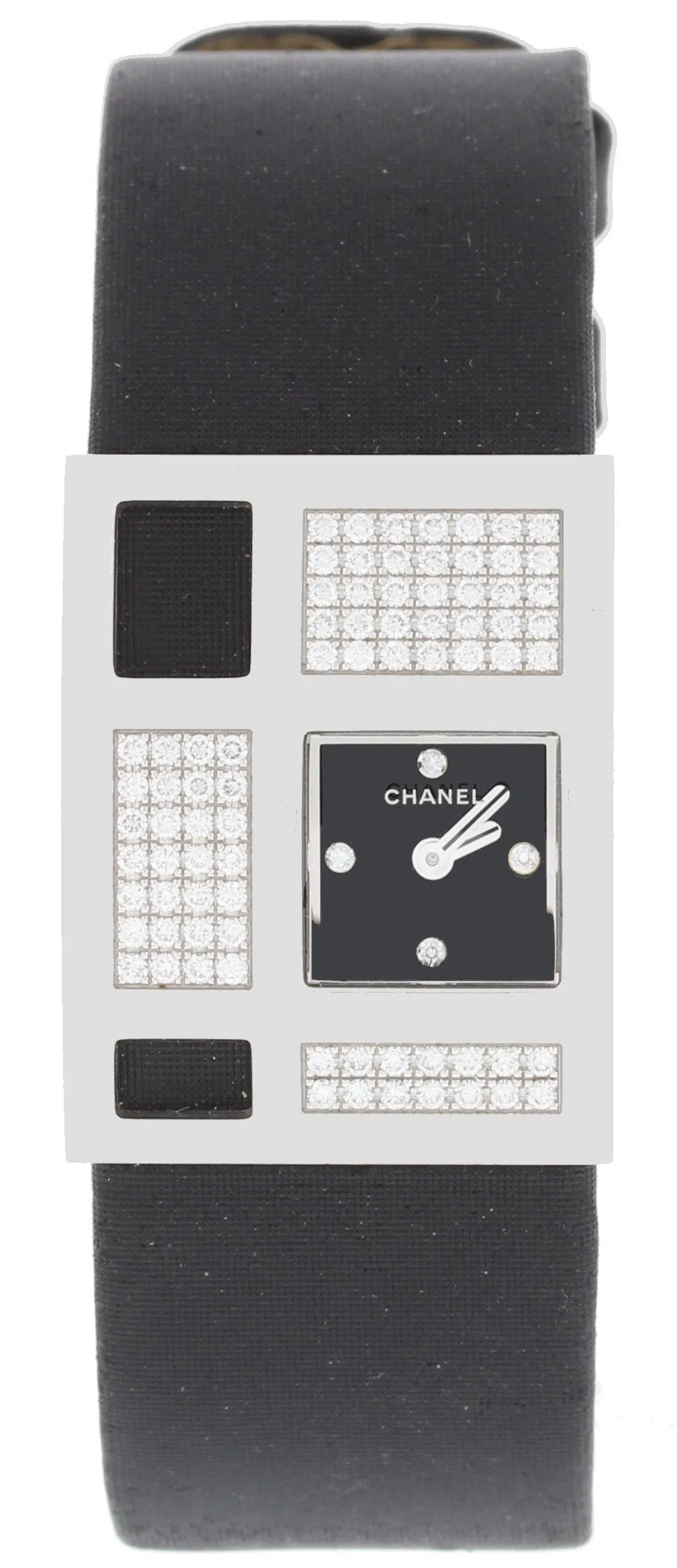 Chanel H1183 18k White Gold Ladies Watch