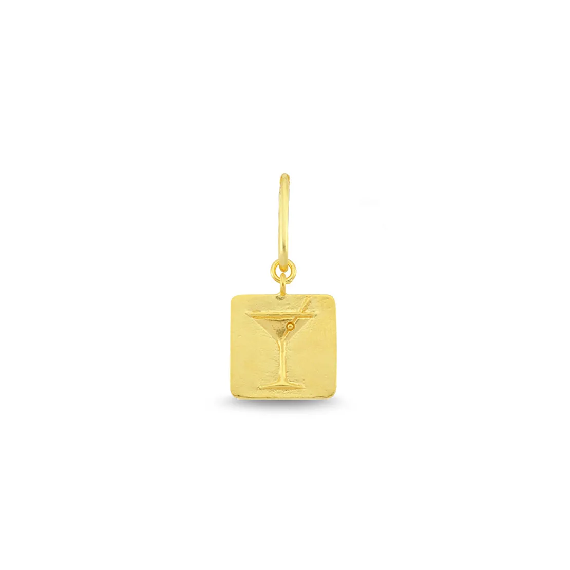CHARMED LIFE MARTINI GLASS AMULET PENDANT