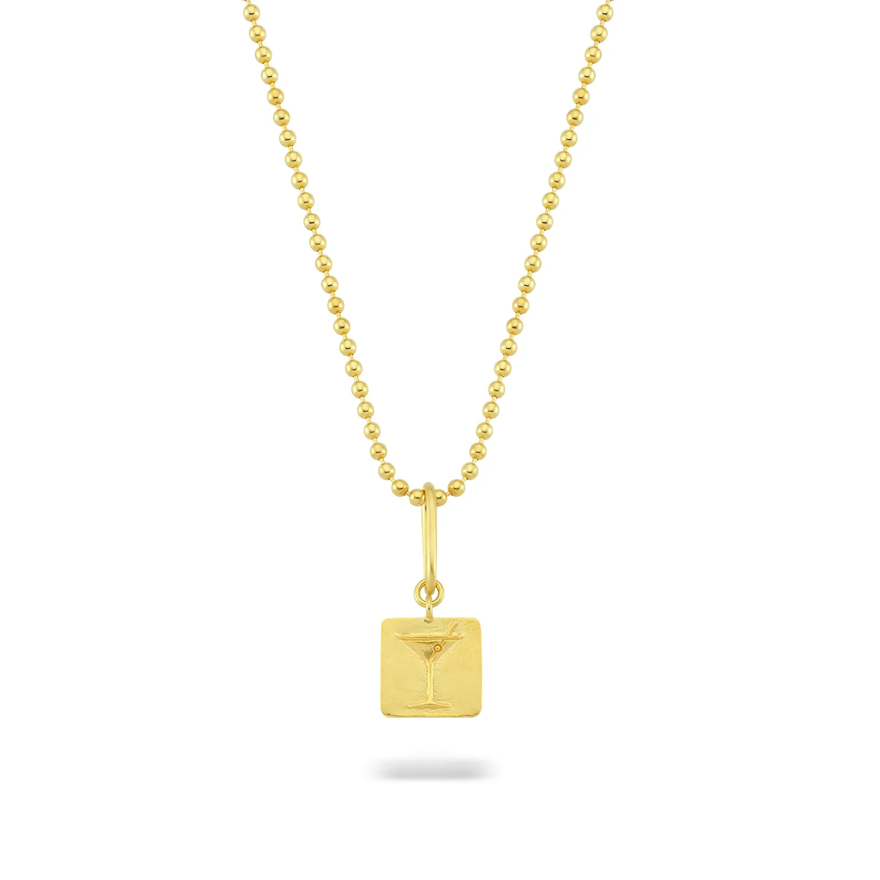 CHARMED LIFE MARTINI GLASS AMULET PENDANT