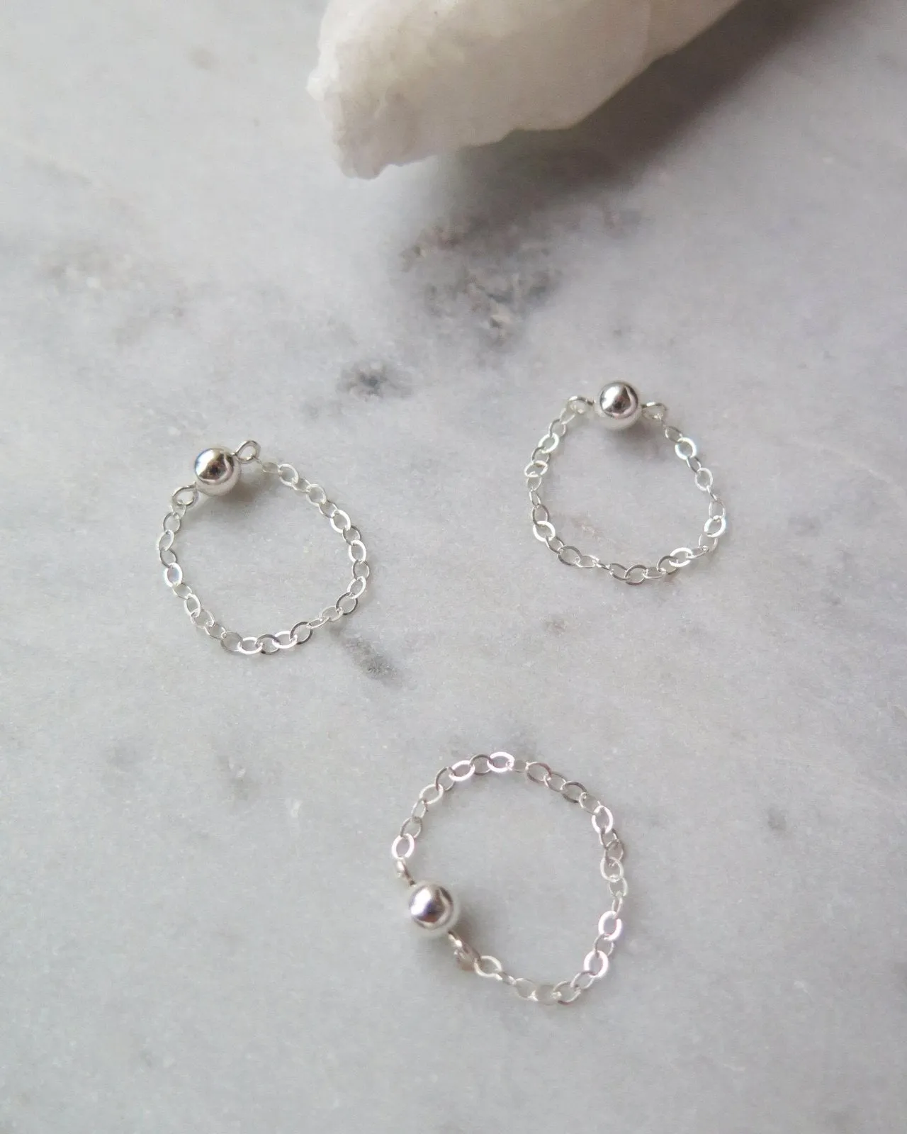 Classic Fingertip Ring  - Sterling Silver