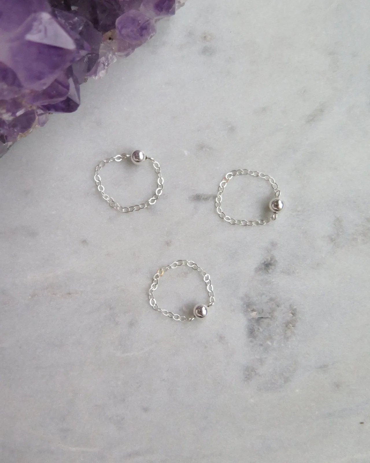 Classic Fingertip Ring  - Sterling Silver