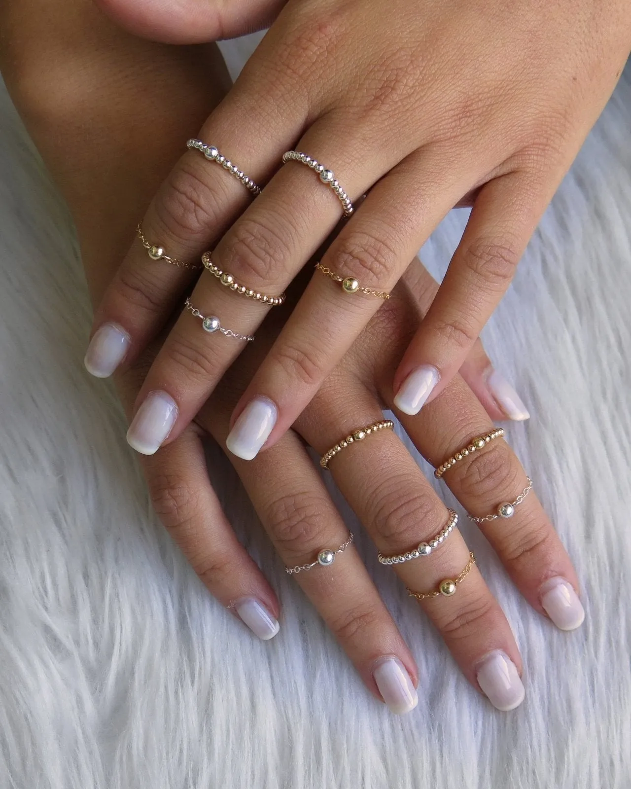 Classic Fingertip Ring  - Sterling Silver