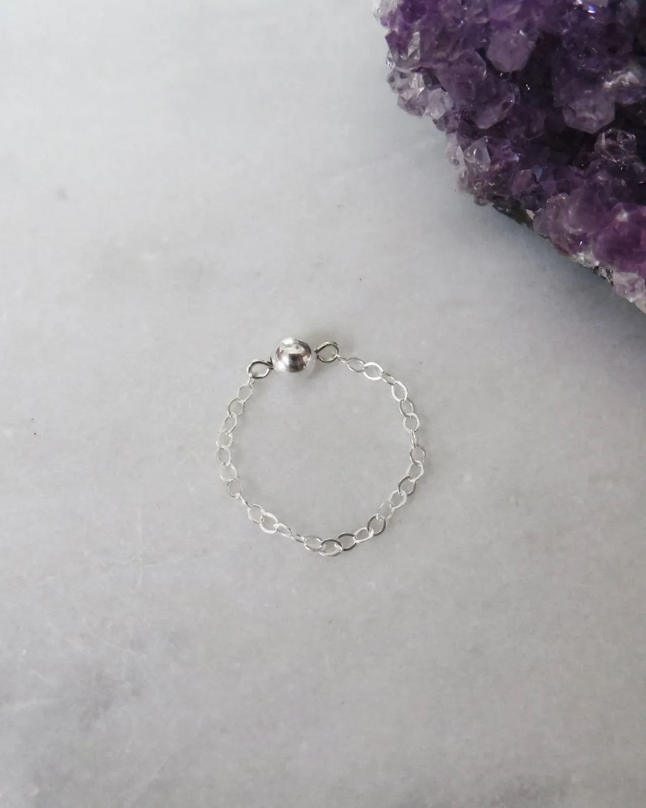Classic Fingertip Ring  - Sterling Silver