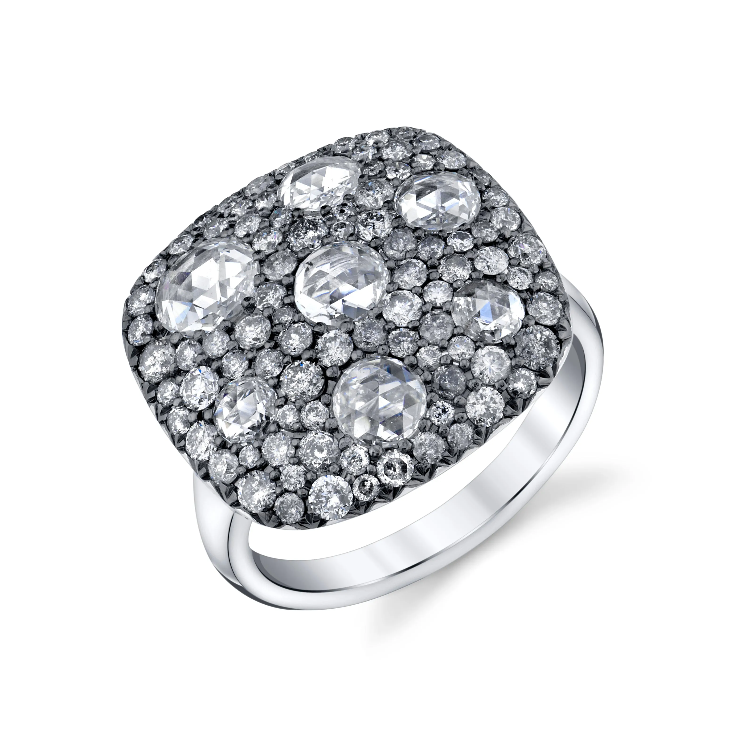 Cluster Diamond Ring