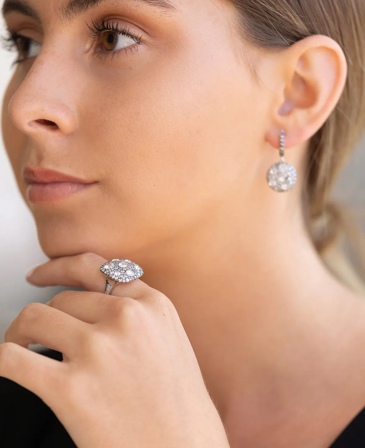 Cluster Diamond Ring