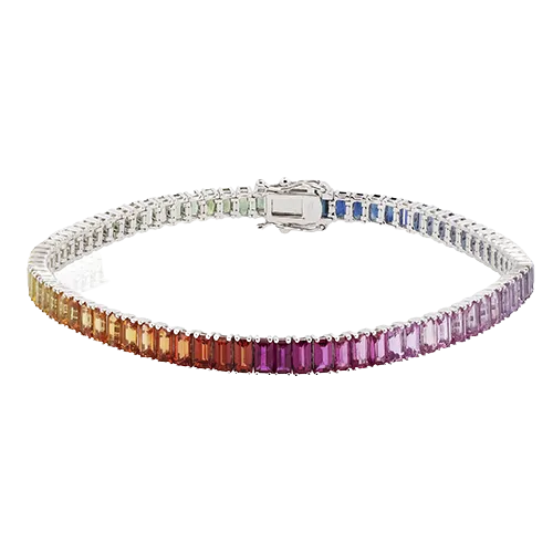 Color Bracelet in 18k Gold